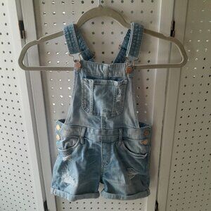 Demin, Overall Jean Jumpsuit, Girls, Size 7-8Y
